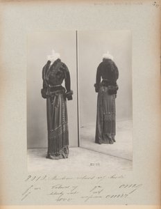 Albumseite: House of Worth, Jacke von Photographer French