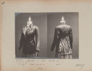 Albumseite: House of Worth, Jacke von Photographer French