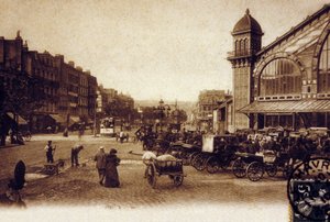 Le Havre, Normandie, um 1900 (s/w Foto)