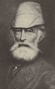 Alfred Krupp, deutscher Industrieller und Gründer der Krupp-Werke in Essen von Photographer German