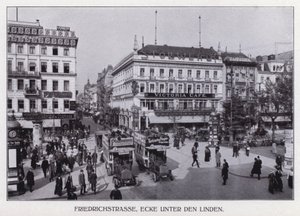 Berlin: Friedrichstraße, Ecke Unter den Linden von Photographer German