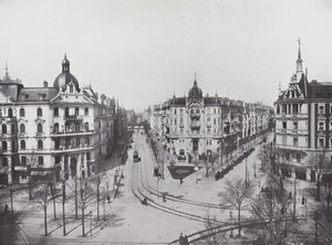 Charlottenburg, Kurfürstendamm, Ecke Uhland- und Grolmannstraße von Photographer German