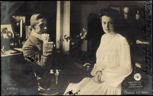 Herzogin Cecilie mit Wilhelm von Preußen