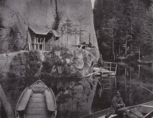 Edmundsklamm, Vordere Bootsstation von Photographer German
