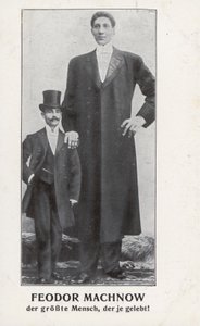 Feodor Machnow, der russische Riese