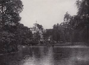Großer Garten, Karola-See und Restaurant von Photographer German