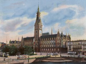 Hamburg: Rathaus von Photographer German