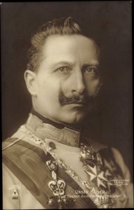 Kaiser Wilhelm II. als österreichischer Generalfeldzeugmeister