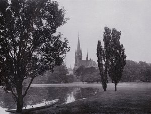 Leipzig: Johannapark mit Lutherkirche von Photographer German