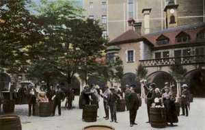 München: Königliches Hofbräuhaus, Hof