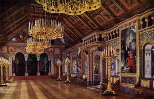 Schloss Neuschwanstein: Sängersaal, Galerie von Photographer German