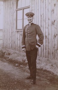 Porträt eines deutschen Soldaten von Photographer German