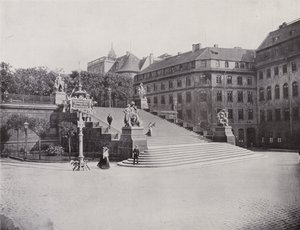 Treppe der Brühlschen Terrasse von Photographer German