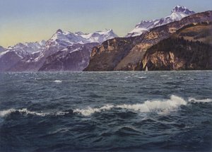 Der Urnersee beim Föhnsturm