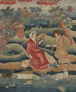 Nadelspitzen-Panel, um 1939