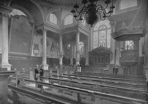 Kirche St. Stephan, Walbrook, City of London, ca. 1890-1911