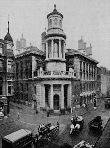 Die Kohlenbörse, City of London, um 1910 1911