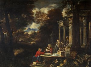 Christus und die Frau von Samaria