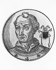 Porträt von Adrian II. (792-872)