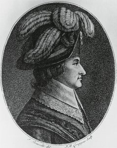 Porträt von Lazare Nicolas Marguerite, Comte Carnot (1753-1823), französischer General, Politiker, Ingenieur und Mathematiker, Kupferstich von Blaise Nicolas Le Sueur