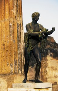 Statue des Gottes Apollo, Pompeji (UNESCO-Welterbeliste)