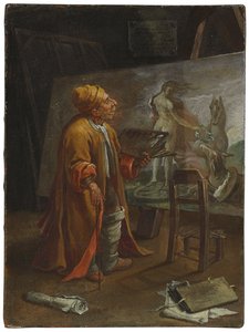 Paolo de Matteis in seinem Studio