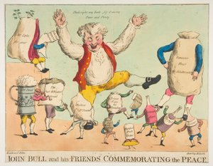 John Bull und seine Freunde feiern den Frieden
