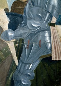Die Legende vom Wahren Kreuz, der Sieg Konstantins in der Schlacht an der Milvischen Brücke (Detail)