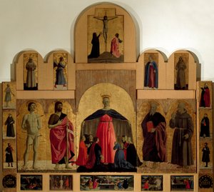 Detail des Altars der Barmherzigkeit