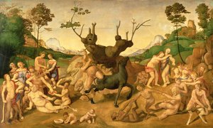 Die Missgeschicke des Silenus, ca. 1500 von Piero di Cosimo