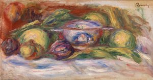Schüssel, Feigen und Äpfel von Pierre-Auguste Renoir