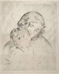 Mutter und Kind von Pierre-Auguste Renoir