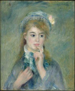 Porträt einer jungen Frau (Die Naive)