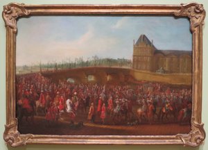 Die Zeremonialprozession von Mehemet Effendi, Botschafter des Osmanischen Reiches