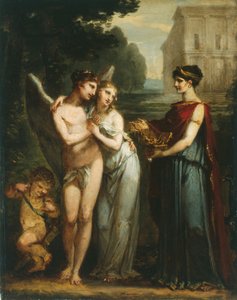 Unschuld zieht Liebe dem Reichtum vor, um 1804
