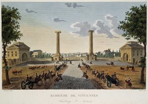 Barrieren von Vincennes von Courvoisier von Pierre (after) Courvoisier