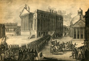 Triumphaler Einzug der Franzosen in die Stadt Berlin, 27. Oktober 1806, 1921