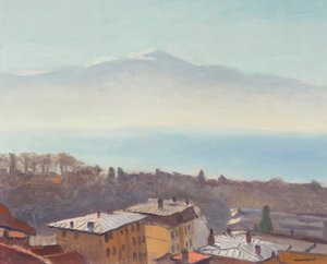 Die Dächer von Ouchy und der Genfersee, 1936 von Albert Marquet