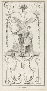 Der Schmeichler, Arabeske von Pierre Alexandre Aveline