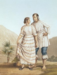 Mexikanische Indianerkleidung, aus 