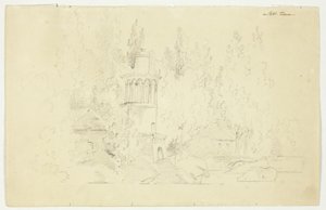 Blick auf den Park von Versailles: Petit Trianon