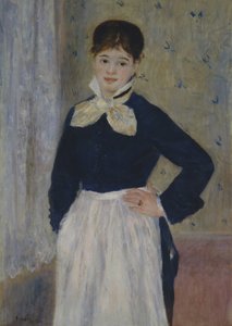 Eine Kellnerin im Duvals Restaurant, ca. 1875 von Pierre Auguste Renoir