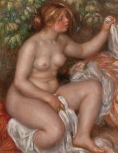 Nach dem Bad von Pierre Auguste Renoir