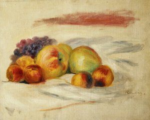Äpfel und Trauben, ca. 1910