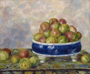 Äpfel in einer Schale, 1883