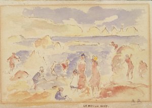 Strandszene