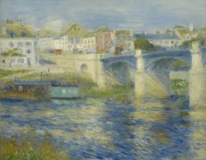 Brücke bei Chatou von Pierre Auguste Renoir