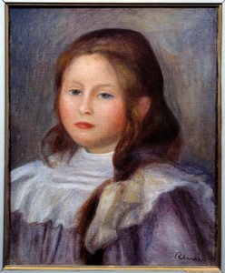 Kinderporträt, Gemälde von Pierre Auguste Renoir