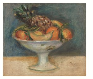 Obstschale, ca. 1890 von Pierre Auguste Renoir
