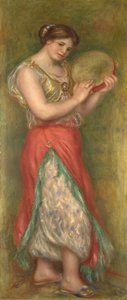 Tanzendes Mädchen mit Tamburin, 1909